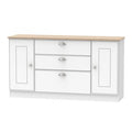 VIC207 2 Door/ 3 Drawer Wide Unit