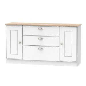 VIC207 2 Door/ 3 Drawer Wide Unit
