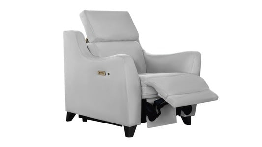 408CZ Armchair Power Recliner with power headrest with USB Port