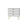 CUF010 3 Drawer Chest