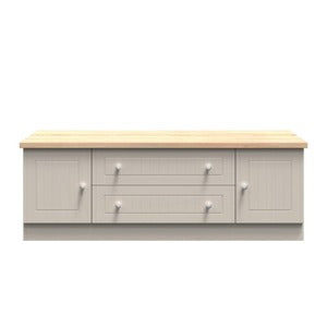 VIE211 2 Door/2 Drawer Wide TV Unit