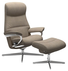 1723317 Chair W/ Footstool - Cross
