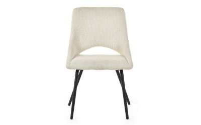 IRI001 Boucle Dining Chair - Ivory