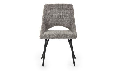 Boucle Dining Chair - Grey