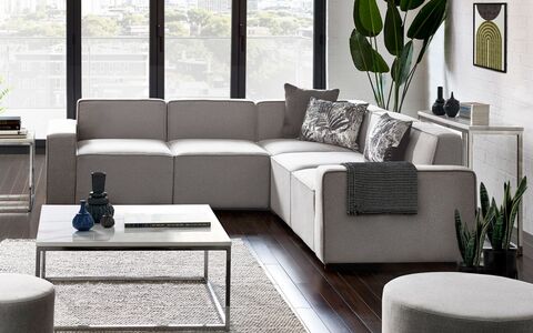 Combination Sofa Corner Unit - Grey