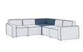 LAG011 Combination Sofa Corner Unit - Blue