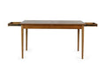 LOW001 Extending Dining Table With 2 Drawers
