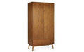 LOW055 2 Door 1 Drawer Wardrobe