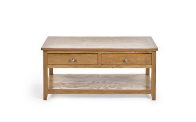 Coffee Table With 2 Drawers