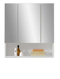 MAN013 Mirrored Bathroom Cabinet (3 Doors)