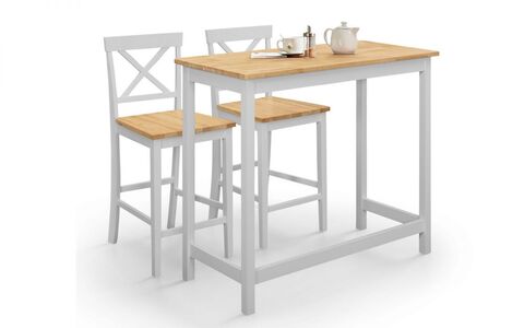 MAR402 Bar Set - Elephant Grey & Oak
