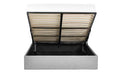 MER302 150Cm Lift Up Storage Bed Grey
