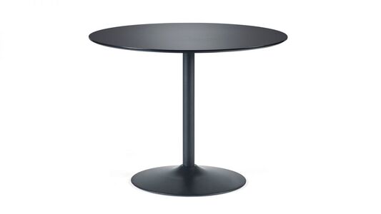 NER002 80Cm Round Table Black
