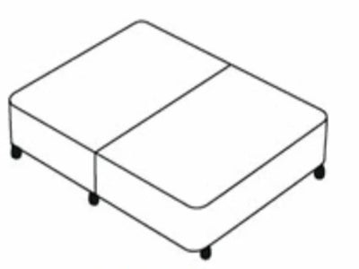 090cm / .No Drawers