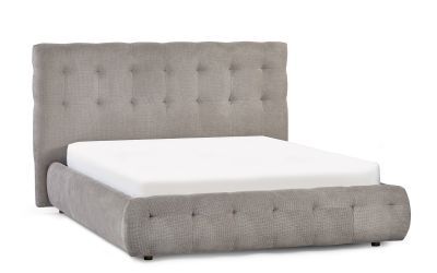 ODE001 Double Bed 135Cm - Light Taupe