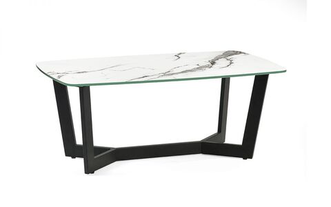 OLY003 Coffee Table - White Marble