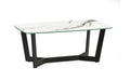 OLY003 Coffee Table - White Marble