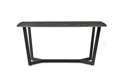 Dining Table - Black Marble