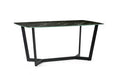 OLY011 Dining Table - Black Marble