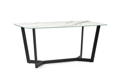 OLY001 Dining Table - White Marble
