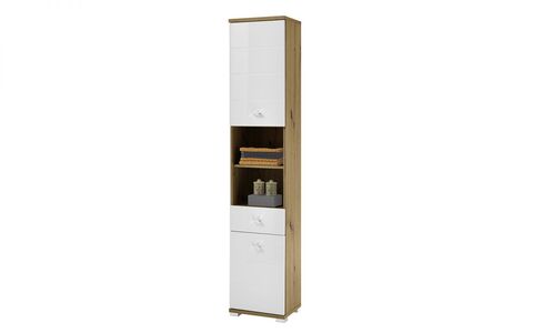 POO003 Tall Bathroom Cabinet