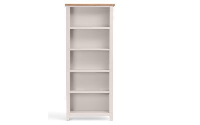 RIC206 Tall Bookcase - Elephant Grey/Pale Oak