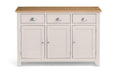 RIC208 Sideboard - Elephant Grey/Pale Oak
