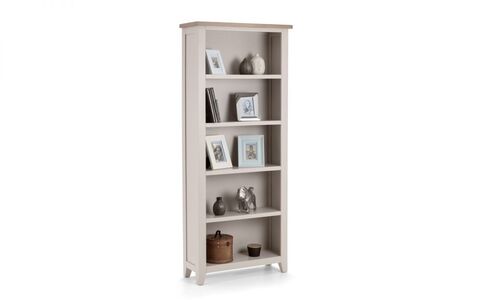Tall Bookcase - Elephant Grey/Pale Oak