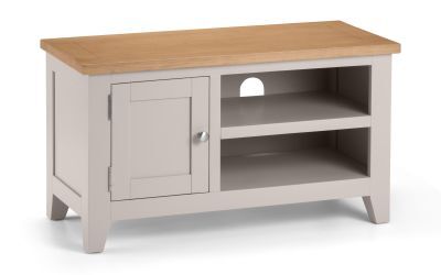 Tv Unit - Elephant Grey/Pale Oak