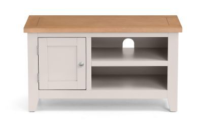 RIC207 Tv Unit - Elephant Grey/Pale Oak