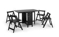 SAV104 Dining Set - Black