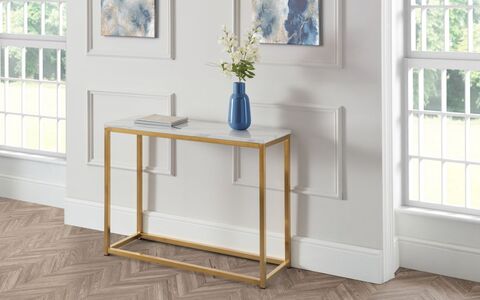 Console Table - Gold