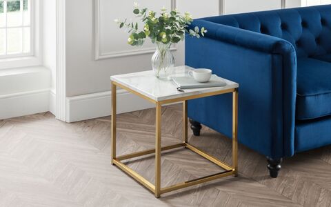 Lamp Table - Gold