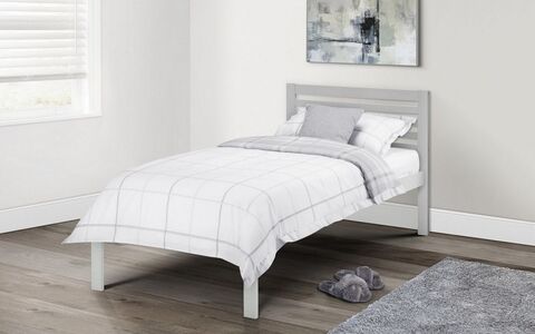 SLO103 Bed Light Grey 90Cm