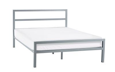 SOT002 Metal Bed 120Cm - Silver