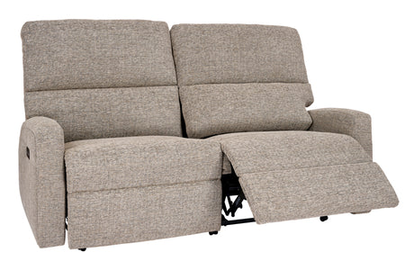 3 Seater Single Motor Recliner With Lumbar And Headrest