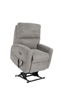 Grande Dual Motor Riser Recliner With Headrest