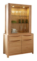 Stockholm 2 Door Display Cabinet