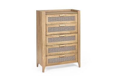 5 Drawer Chest - Oak