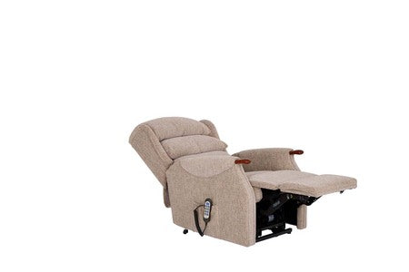 Standard Single Motor Recliner With Headrest & Lumbar