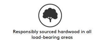 G Plan Responsibly Sourced Hardwood