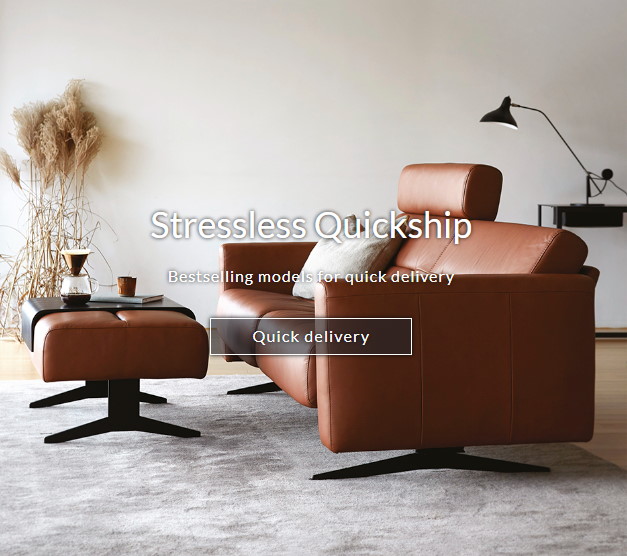 Stressless Quickship Sofas & Recliner Chairs