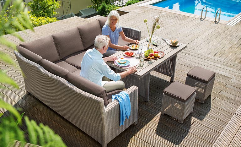 Outdoor Living Furniture George Street Furnishers Palma Corner Set