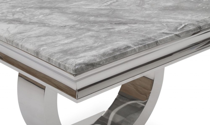 Arianna grey marble lamp sales table