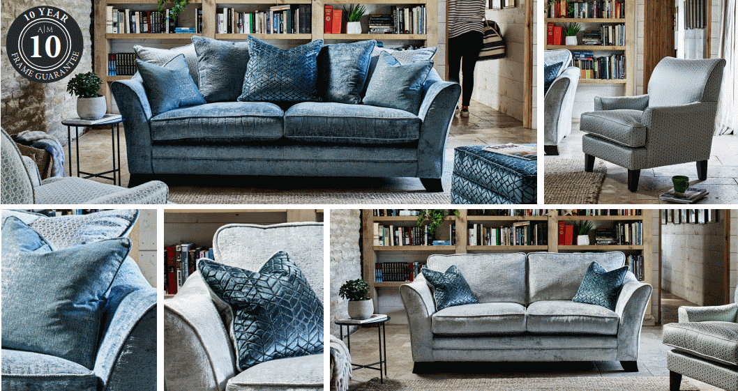Ashley Manor Hetty 4 Seater Pillow Back
