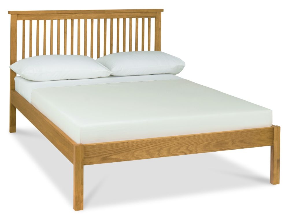 BENTLEY DESIGNS ATLANTA OAK 150CM LOW FOOTEND BEDSTEAD