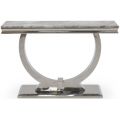 Arianna Grey Marble Console Table