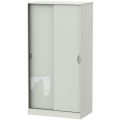 Camden High Gloss 2 Door Wide Sliding Wardrobe