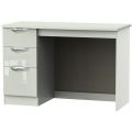 Camden High Gloss Kaschmir 3 Drawer Desk