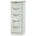 Camden High Gloss Kaschmir 4 Drawer Locker Chest